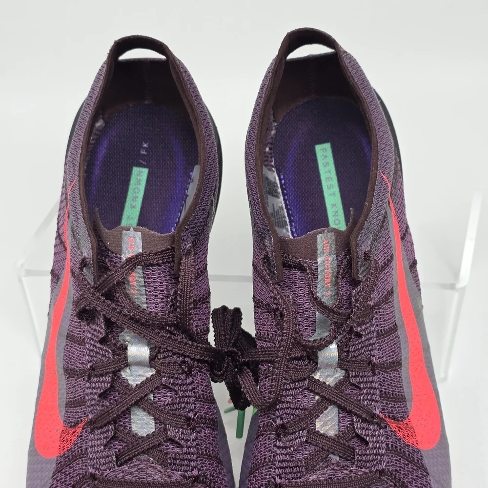 Nike Men Size 9.5 Air Zoom Victory 2 Faith Kipyegon Fuchsia Dream IB4202-600 New